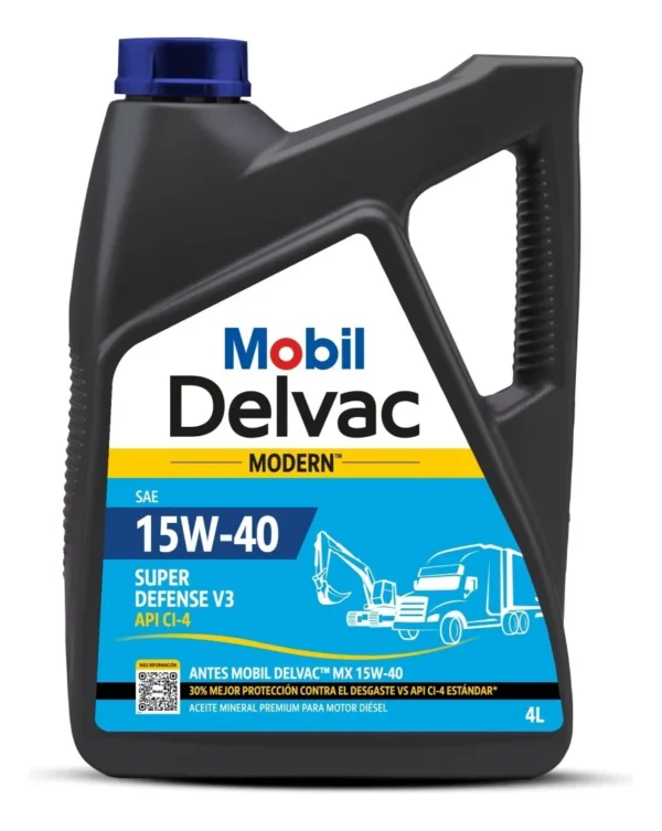 MOBIL DELVAC MODERN 15W-40, 4 LT