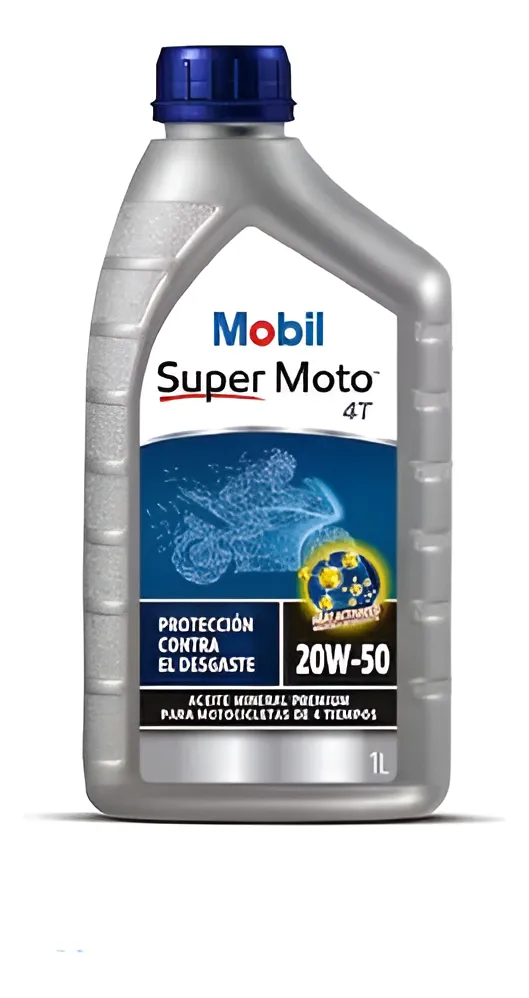 MOBIL SUPER 4T 20W50, 1LT MOTO