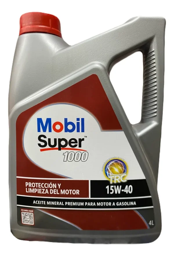 MOBIL SUPER 1000 X3 15W-40, 4LT.