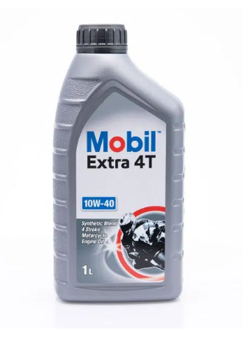 Mobil Extra 4T 10W40, 1 L Para Moto