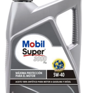 Aceite Mobil Super 3000 5W40, 4 L Sintético