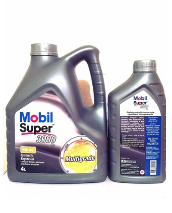 Aceite Mobil Super 3000 5W40, 5 L Sintético