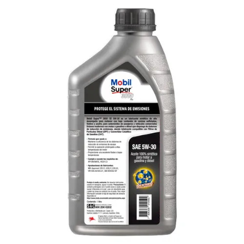Mobil Super 3000 5W-30, 1LT