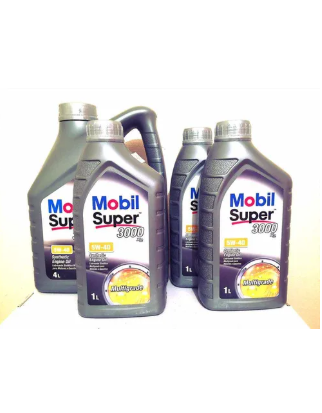 Aceite Mobil Super 3000 5W40, 7 L Sintético