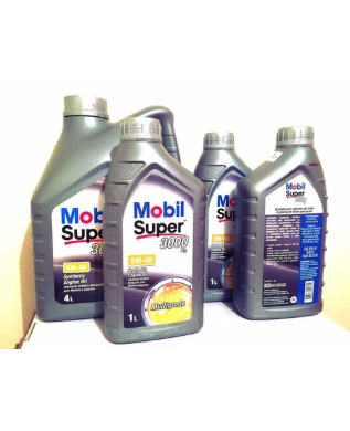 Aceite Mobil Super 3000 5W40, 7 L Sintético