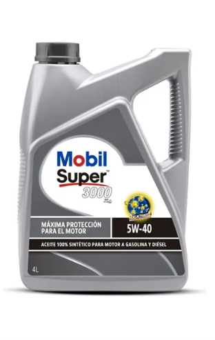 Aceite Mobil Super 3000 5W40, 8 L Sintético