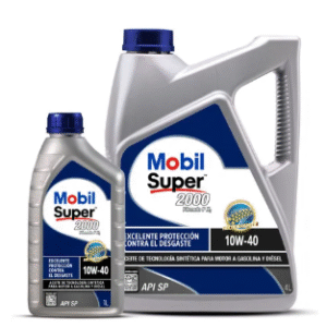 Aceite Mobil Super 2000 10W40, Formula P, 5 L Sintético