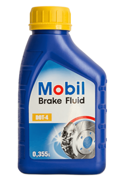 Líquido De Frenos Mobil Dot 4, Botella 355ml