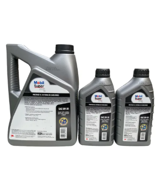 Aceite Mobil Super 3000 5W40, 6 L Sintético