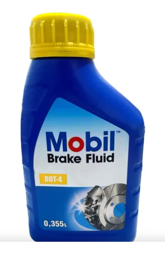 Líquido De Frenos Mobil Dot 4, Botella 355ml