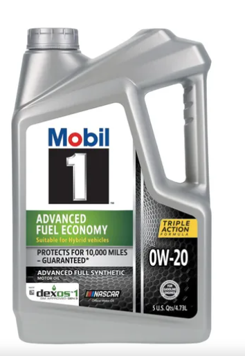 Aceite Mobil 1 0W20, 4,73 L Full Sintético