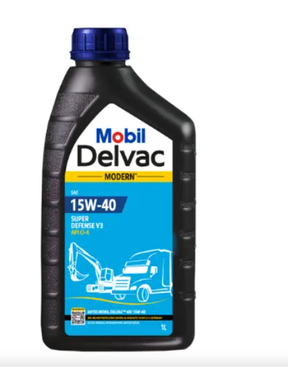 Mobil Delvac Modern 15W40, 1 L Super Defense V3