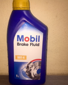 Líquido De Frenos Mobil Dot 4, Bidón 1 L