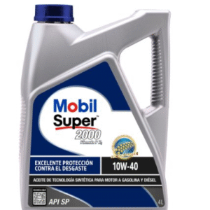 Aceite Mobil Super 2000 10W40, Formula P, 4 L Sintético