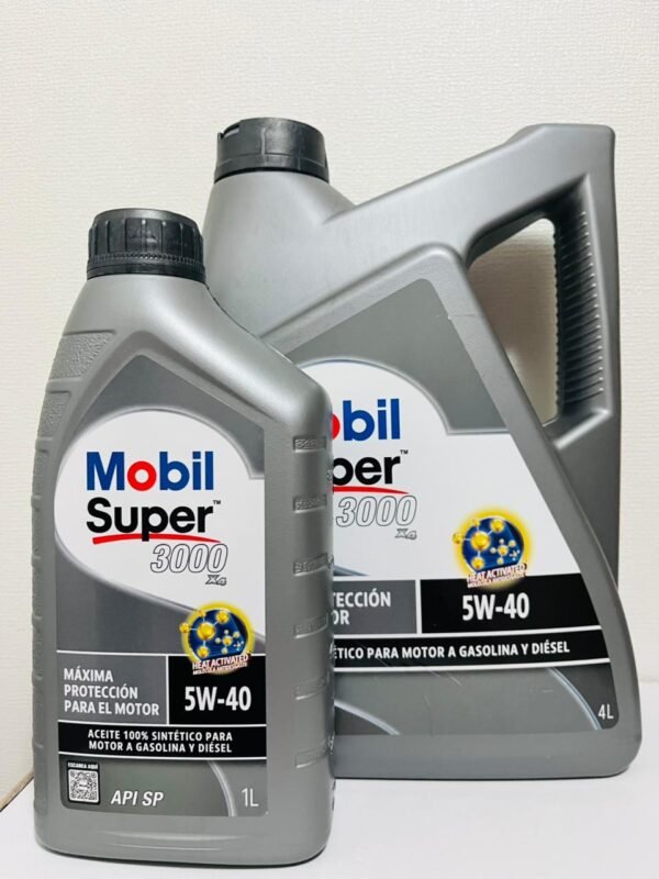 Aceite Mobil Super 3000 5W40, 5 Litros Sintético