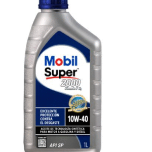 Aceite Mobil Super 2000 10W40, Formula P, 1 L Sintético