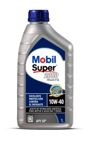 Aceite Mobil Super 2000 10W40, Formula P, 1 L Sintético